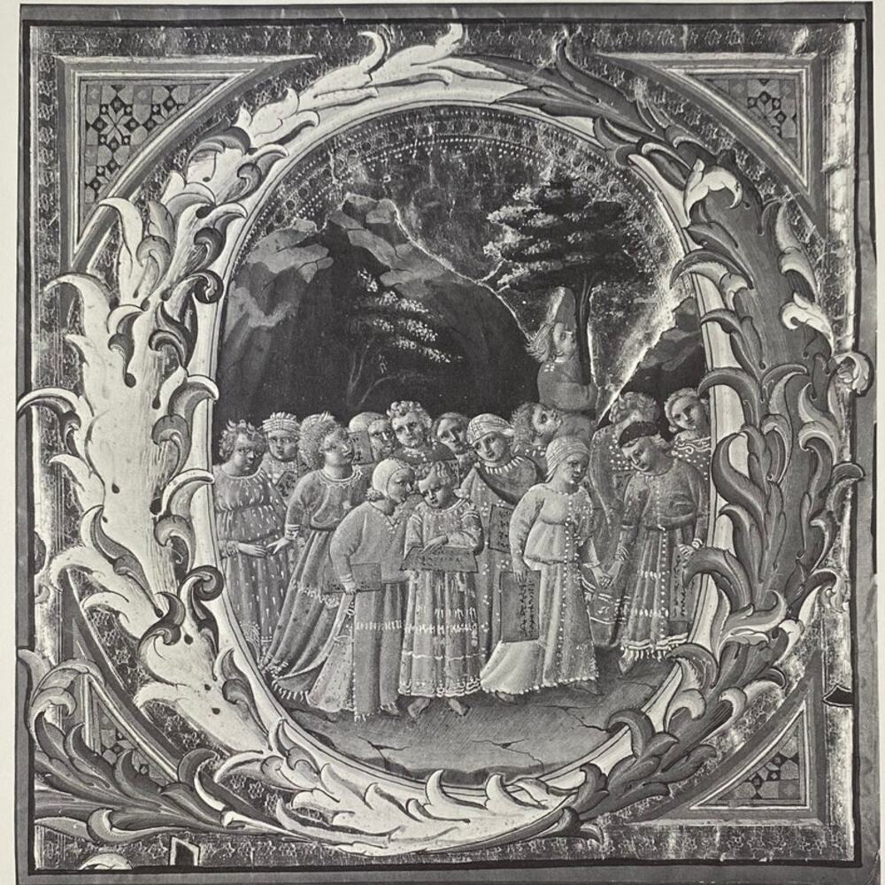 Strozzi, Procession of Children, Drawing, Print, Classic Art, ~ 240623-WH 595